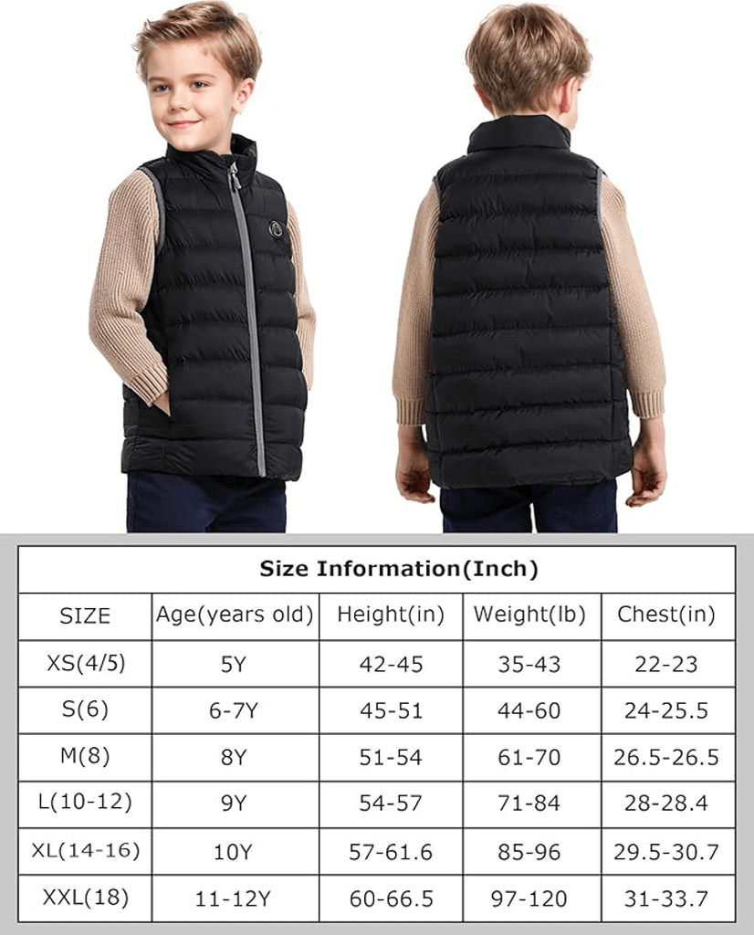 Boy's Classic Heated Vest