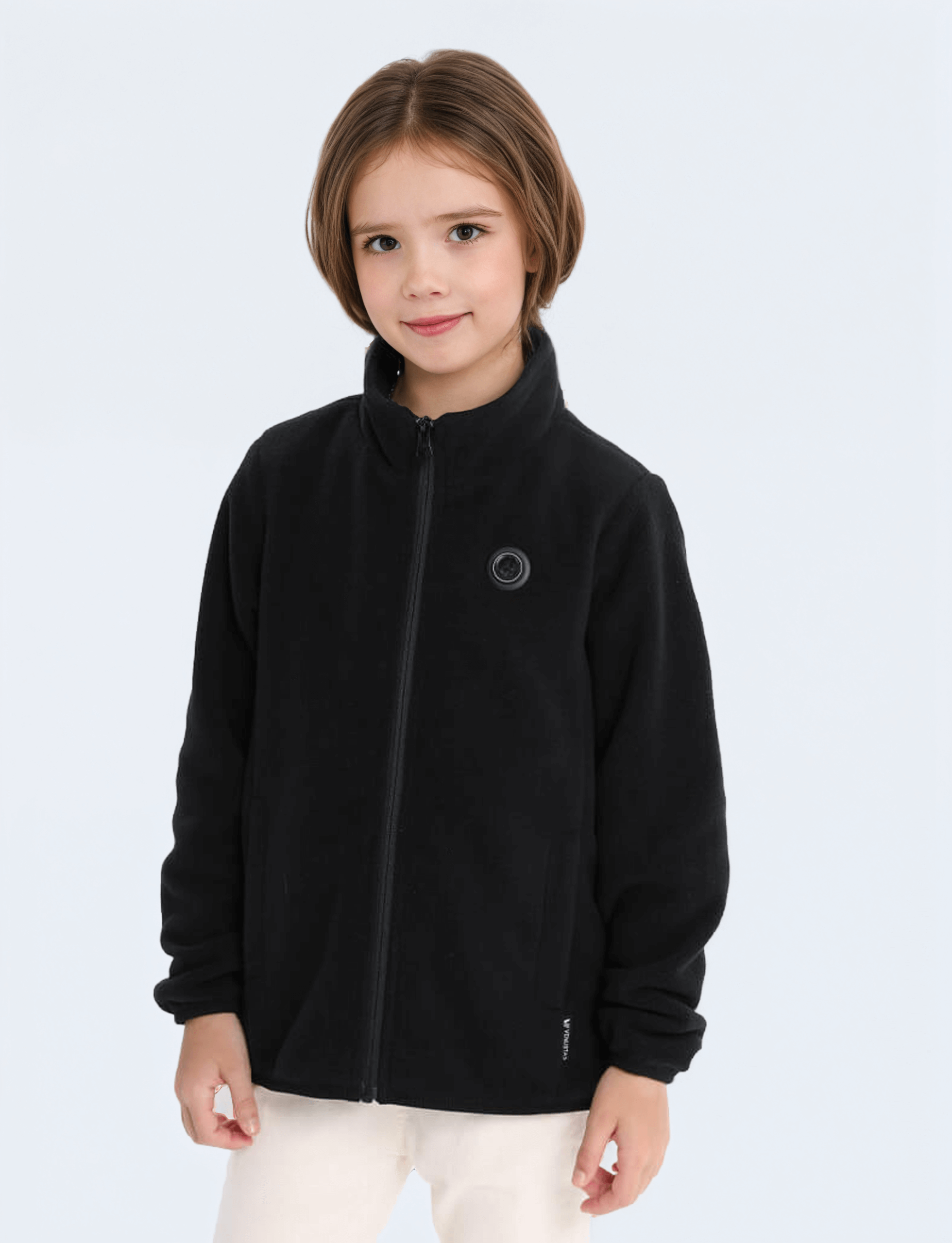 Girl's Heated Fleece Jacket