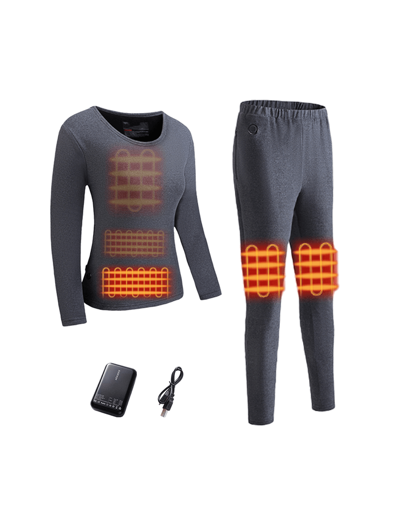 Women's Heated Thermal Underwear Set