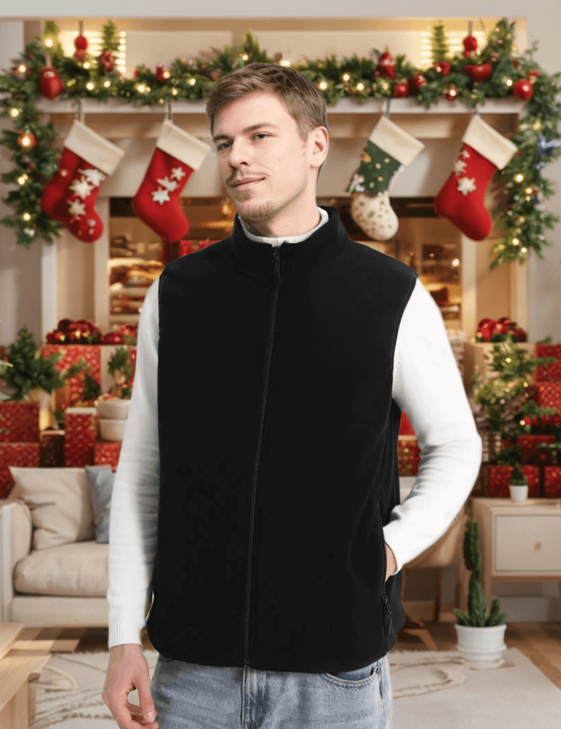 Men's Heated Fleece Vest