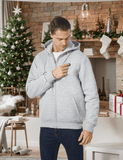 Unisex Heated Fleece Hoodie