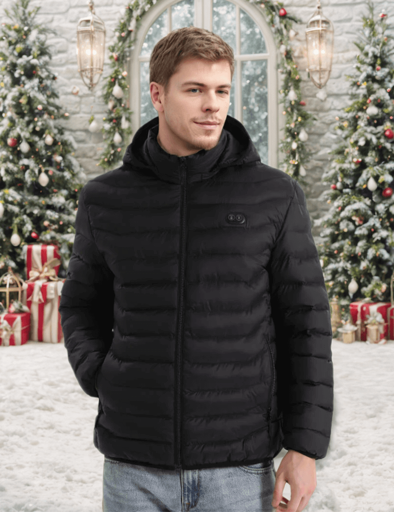 Men's Classic Heated Jacket With Dual Control