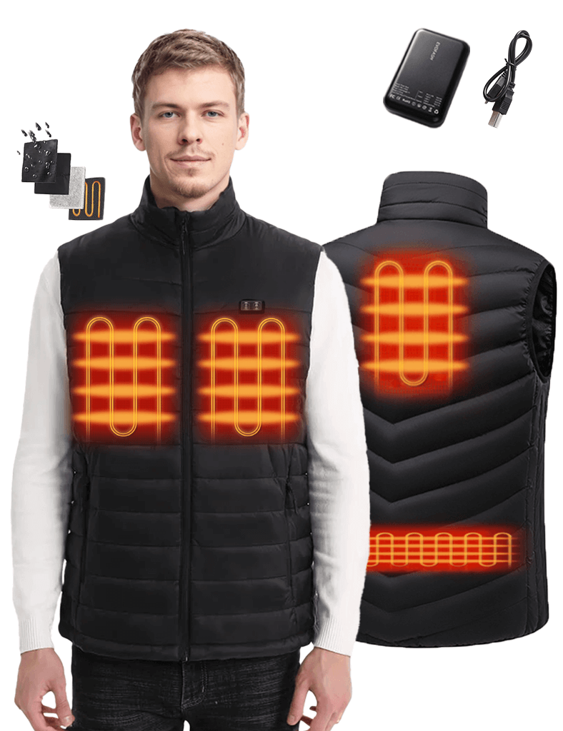 Men's Classic Heated Vest with Dual Control