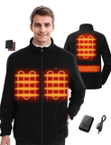 Men's Heated Fleece Jacket