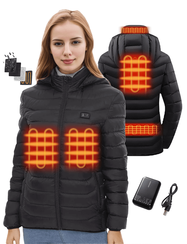 Women's Classic Heated Jacket With Dual Control